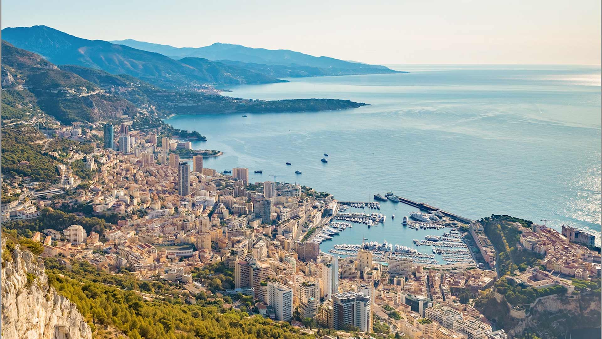 Penthouse over  Monaco